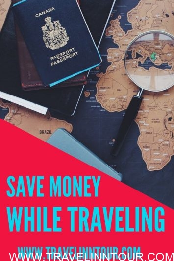 How to save money while traveling-Pin