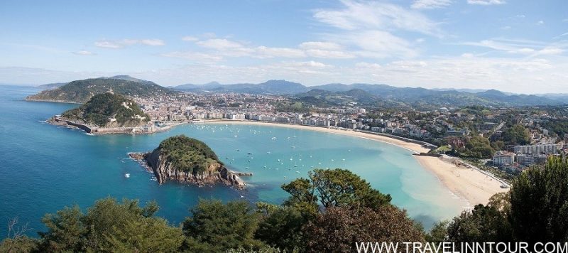 Panorama from Monte Igueldo