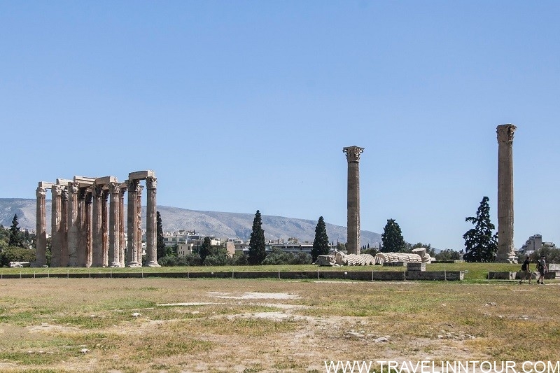 Temple of Olympian Zeus Athens Greece 2