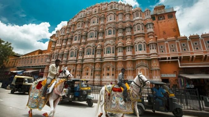 Hawa Mahal Road Jaipur India