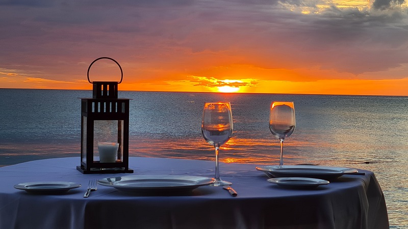 Romantic Dinner at the Maafushi beach