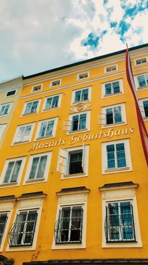 Birthplace of Mozart Salzburg Austria