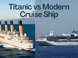 Titanic vs Modern Cruise Ship