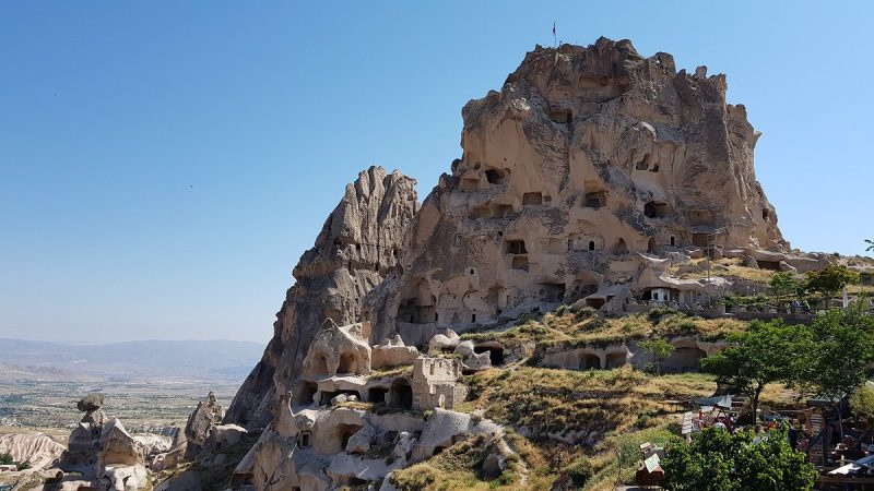 Uchisar Castle - Kayseri to Cappadocia